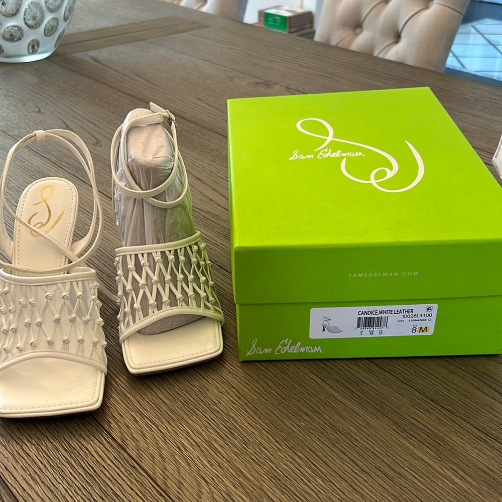Never worn Sam Edelman heels- size 8 but fit more like a 7.5